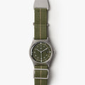 Olive mens field watch