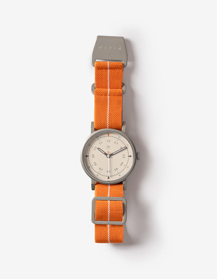 MUS-01 ORANGE P 34MM | クォーツ時計 | マベン ウォッチズ MAVEN