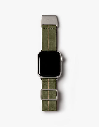 Apple Watch - Olive Parachute Strap