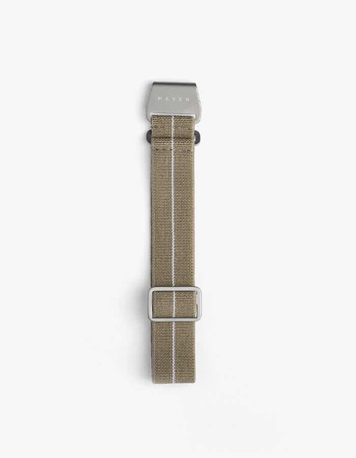 20mm カーキパラシュートストラップ