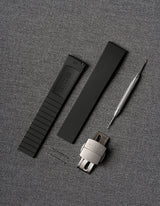 ブラック FKMラバーストラップ