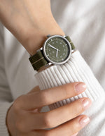 Olive womens military watches
