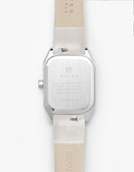 Symmetria Series - Offwhite Leather Watch Band