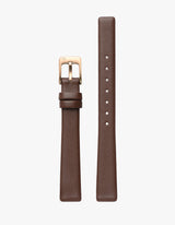 Symmetria Series - Mahogany Leather Watch Band