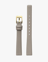Symmetria Series - Taupe Leather Watch Band