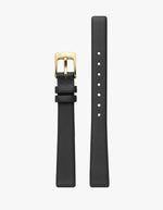 Symmetria Series - Black Leather Watch Band