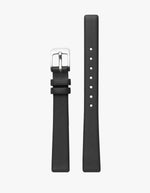 Symmetria Series - Black Leather Watch Band