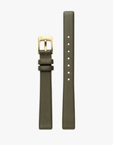 Symmetria Series - Olive Leather Watch Band