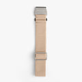 Beige nato watch strap