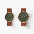 Dusty Olive Brown Pair