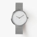 Outline Silver Mesh 34mm