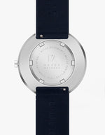 Navy Leather