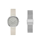 Smoke Green 34mm + Silver Mesh 16mm