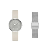 Smoke Green 34mm + Silver Mesh 16mm